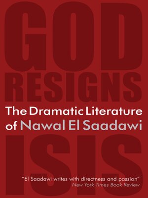 cover image of The Dramatic Literature of Nawal El Saadawi